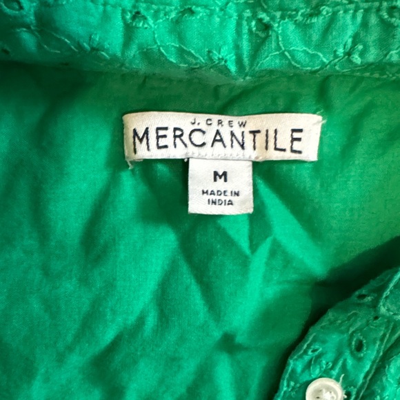 J. Crew Vibrant Green Mini Dress - Picture 2 of 2